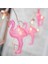 10LU Pilli LED Flamingo Dekoratif Işık Zinciri Aydınlatma 1,5 mt 4