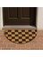 Home Koko Plaid Yarım Ay Kapı Önü Paspası - Renkli - 45X75 cm 1