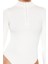 Yarım Yaka Fermuarlı Bodysuit 10