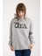 Kadın Kabartma Baskılı Oversize Sweatshirt 6