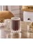 Stripe Long Çift Cidarlı Kupa - Şeffaf - 280 ml 2