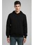 Nathan Erkek Kapüşonlu Sweatshirt Siyah 2