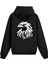 Sırt Baskılı Kartal Başlı Hoodie 1