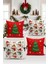 Yılbaşı Serisi Çift Tarafı Dijital Baskılı 4'lü Kırlent Kılıfı Seti (Christmas Noel Cushion Cover) 1