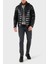 Kapitoneli Regular Fit Kapüşonlu Su Itici Parlak Şişme Mont Erkek Mont 50548790 001 2