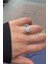 Gümüş Oval 2 Carat Taşlı Yüzük 1