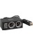 1522 12-24V Tek USB Girişli 120W 80CM Kablolu 2'li Araç Çakmak Çoklayıcı 2