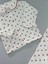 Kalp Baskılı Kız Bebek Pijama Takımı 3