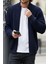 Loken Tam Fermuarlı Dik Yaka Kalın Erkek Hırka 1