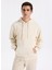 Kapüşon Yaka Ekru Erkek Sweatshırt M5BQ21KCNY4-G1CV Tyler Erkek Sweats 1