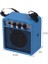 Mini Gitar Amfisi Amp Hoparlör, 3,5 mm ve 6,35 mm Girişli 1/4 Inç Çıkış, Ses Tonu Ayarını Overdrive'ı Destekler 3