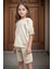 Kız Çocuk Giyim %100 Pamuklu T-Shirt & Şort Ikili Set US01.LL.01.P4.O017 2