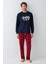 Erkek %100 Pamuk Baskılı Baba & Oğul Ikili Pijama Takımı L1.RP.371.6.002 4