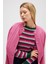 Zoey Mini Kabartma Örgülü Triko Hırka - Şeker Pembe 8