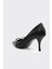 Kısa Topuklu Fiyonklu Kadın Stiletto 3