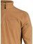 Cedric Erkek Yarım Fermuarlı Ince Polar Sweatshirt Camel 2