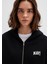 Mavi Logo Baskılı Kapüşonlu Fermuarlı Siyah Sweatshirt 1S10178-900 11