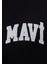 Mavi Logo Baskılı Kapüşonlu Fermuarlı Siyah Sweatshirt 1S10178-900 12