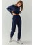 Kadın Esnek Bel Modal Touch Jogger Pantolon Lacivert 1