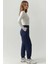 Kadın Esnek Bel Modal Touch Jogger Pantolon Lacivert 2
