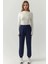 Kadın Esnek Bel Modal Touch Jogger Pantolon Lacivert 7
