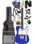 TLX-50BL-50AMP Tele Kasa Maple Klavye 2 Single-Coil 50W Amfili Elektro Gitar 1