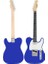 TLX-50BL-50AMP Tele Kasa Maple Klavye 2 Single-Coil 50W Amfili Elektro Gitar 4