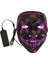 Halloween Aksesuar -Işıklı Maske- 21 Cm, Fuşya, Pilli 1