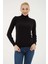 Esnek Baıkçı Yaka Kazak Siyah 5