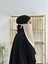 Iç Pece Baglamalı ,hijab ,nikap Bej Renk 3