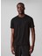 Bisiklet Yaka Düz Siyah Erkek T-Shirt LVGMS5K176UB1 Ss Lt Wt Tee 2