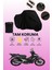 Siyah Kuba Easy Pro 50 Uyumlu Motor Branda, Koruyucu Örtü, Motosiklet Brandası 1