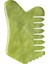 Elegance Çok Amaçlı Yeşim Taşı Pro Gua Sha Tırtıklı Masaj Aleti Doğal Taş Tarak Jade Gua Sha Jade Hair Comb Saç, Yüz ve Cilt Bakımı Aleti 1