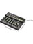 10-Kanal Karıştırma Konsolu Dijital Ses Mikseri Stereo Mic/line Mikser Reverb ve 48V Phantom Power ile Dj Ağı Canlı Yayın Karaoke Kaydı Için 4