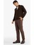 Tailored Regular Fit Düz Paça Fitilli Kadife Pantolon F0462AX25WN 4