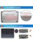 Klavye Kılıfı MacBook Air M4 M3 M2 Air 13,6 / Air 15 Inç 2025 2024 2023 2022, 2021-2024 Mac Pro 14/16 M1 M2 M3 M4 Pro/max, Ab Düzeni Klavye Koruyucu Film - Tpu Şeffaf 2