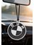 Kişiye Özel Siyah Beyaz Bmw Logolu Dikiz Aynası Süsü - 5cm 1