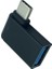 4658 Type-C 3.1 To USB 3.0 Şarj 90 Dirsek Köşe Çevirici Dönüştürücü Adaptör 2