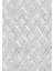 Chelva Geometrik Gri Viskon ve Akrilik Pamuk Tabanlı Makine Halısı 1