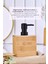 Bambu Dikdörtgen Sıvı Sabunluk Siyah Pompalı 220 ml 2