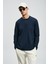 Victor Erkek Sweatshirt Koyu Lacivert (112020056) 2