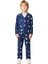 Erkek Çocuk Baskılı Uzun Kollu Pijama Takımı Konforlu Geceler Için Ideal Seçim Kaliteli Şık 4