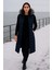 Kmk Kombin Kadın Uzun Önü Fermuarlı Kapişonlu Şişme Yelek 3