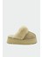 Rover Bej Süet Tüylü Terlik 2