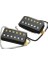 Alnico 5 Overwound Açık Stil Humbucker Manyetik Elektro Gitar Seti, Siyah 4