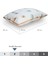 2 Adet Müslin Kumaşlı Ortopedik Çocuk Yastığı,visco Parçacıklı Pamuk Kılıflı 40*60 *1100 Gr(Bulut) 6