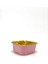 Muffin Kek Kapsülü Kare Pembe-Altın 25LI 3