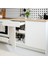 Mutfak dolabı kombinasyonu, beyaz, 180x61x220 cm, Batarya dahil değildir. 3