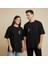 Bozkurt Baskılı Çift Tişört Seti Unisex Oversize Kalıp 1