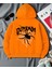Punıx Büyük Beden Özel Üretim Kapüşonlu Scream Spider Sırt Baskılı %100 Pamuk Oversize Erkek Sweatshırt 1